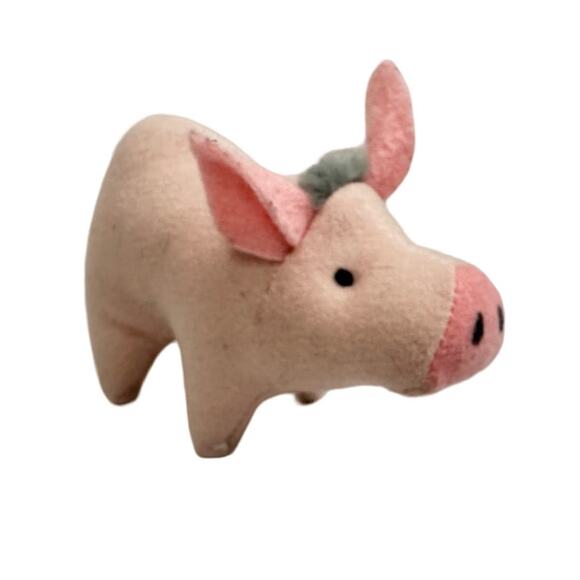Babe McDonald's Pink Pig Plush Stuffed Animal Toy Figure Vintage 1995 - Picture 2 of 7